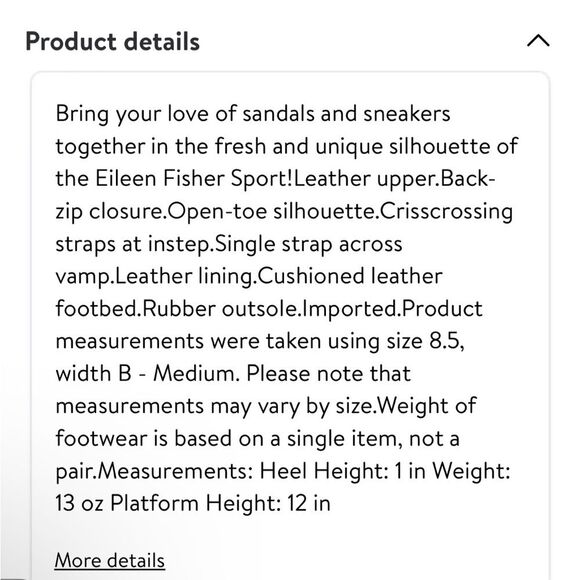 Eileen Fisher Women's Sport Platinum Frozen Metallic Suede Sandals Sz 8.5 - Picture 6 of 16